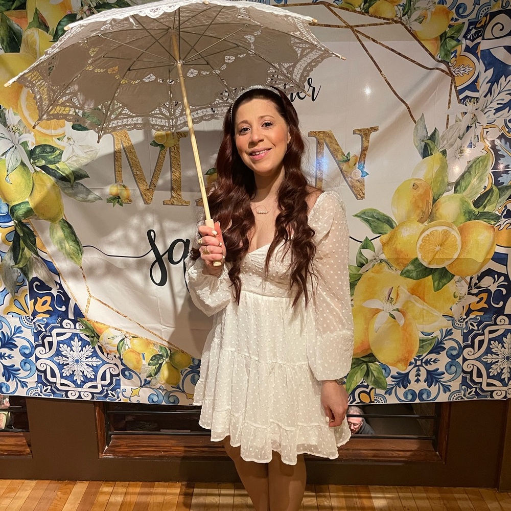 White Lace Dress